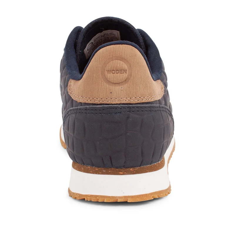 Ydun Stamped Leather - Navy
