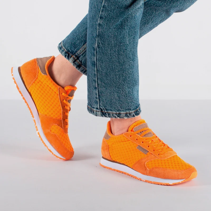 Ydun Suede Mesh - Bright Orange