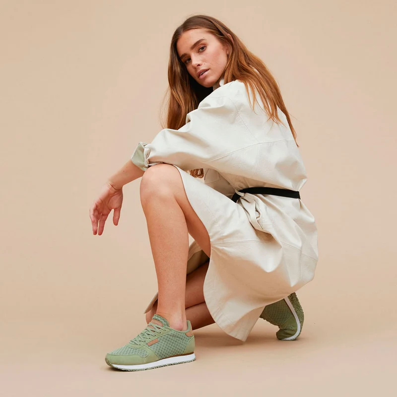 Ydun Suede Mesh - Dusty Olive