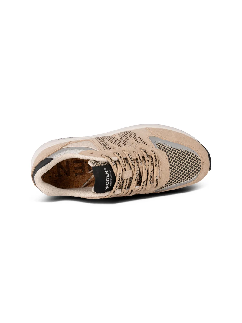 Rigmor Open Mesh - Coffee Cream