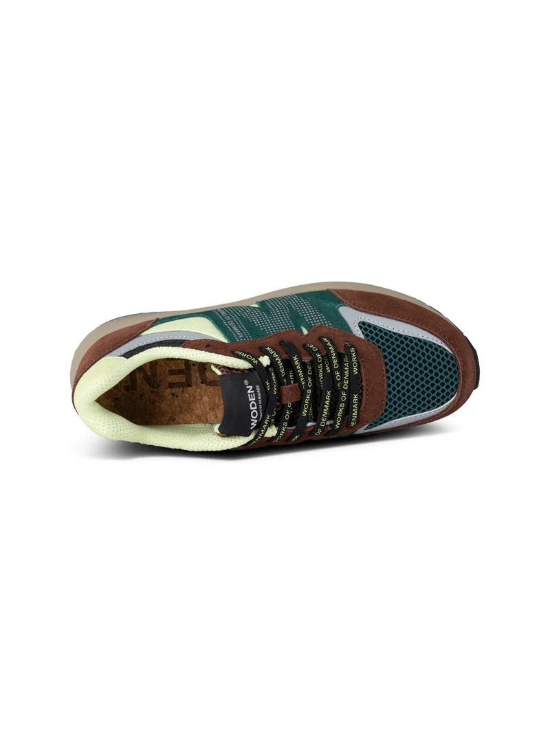 Rigmor Open Mesh - Sepia/Deep Forest