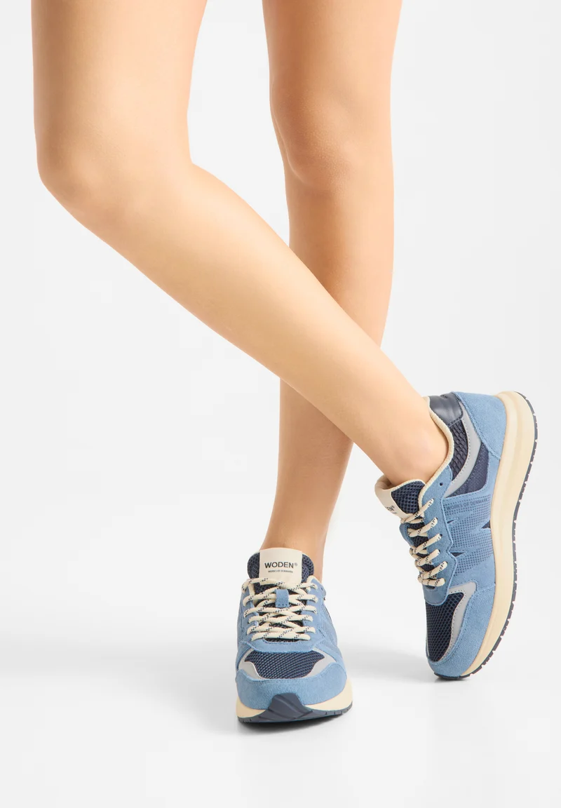 Rigmor Open Mesh - Old Denim Multi