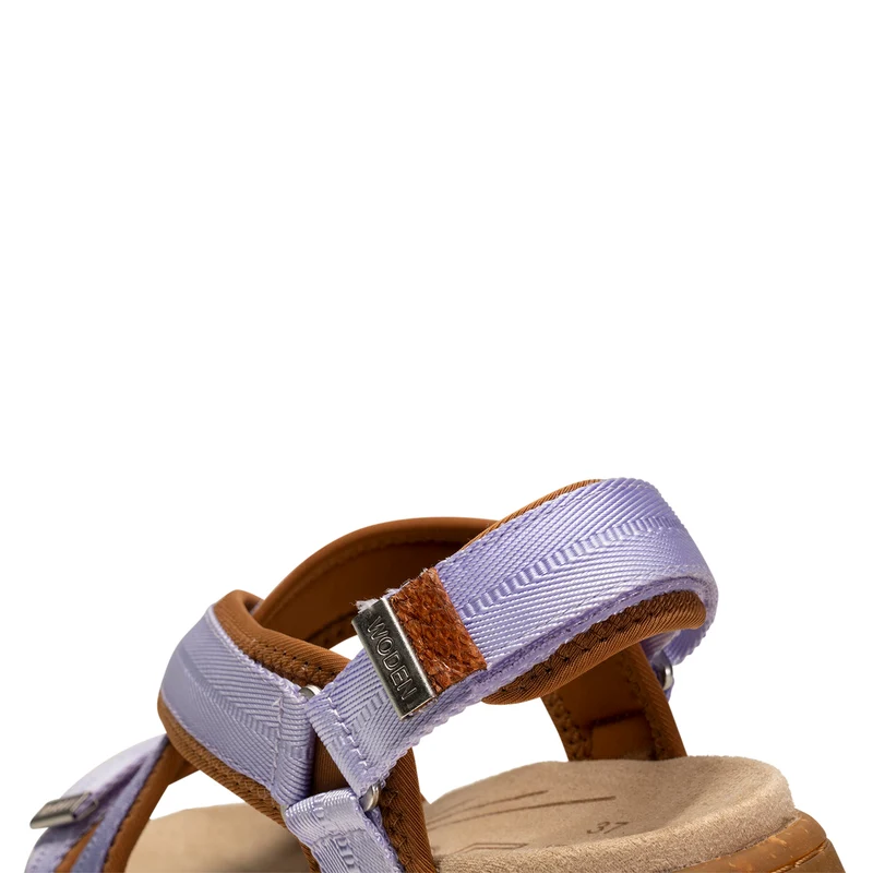Line Cross - Orchid/Brown Sugar