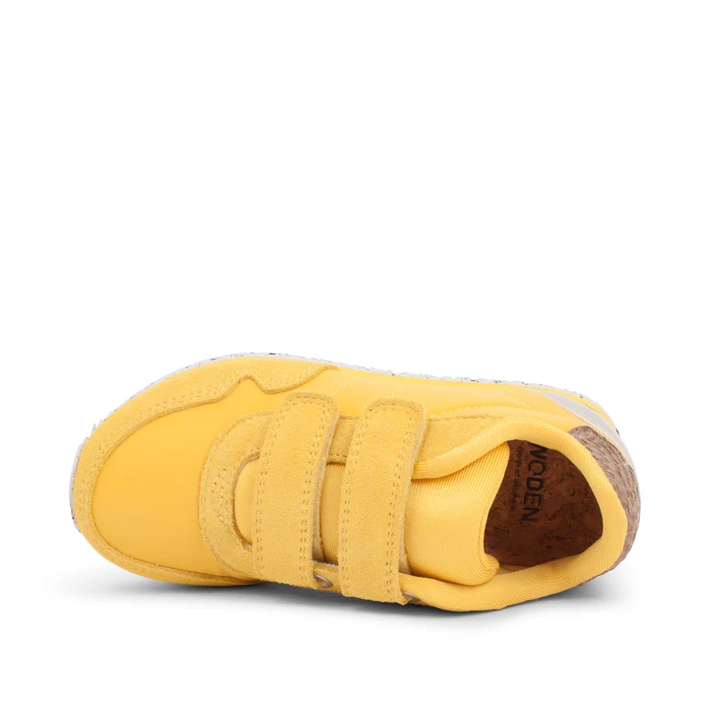 Nora Metallic Heel - Super Lemon