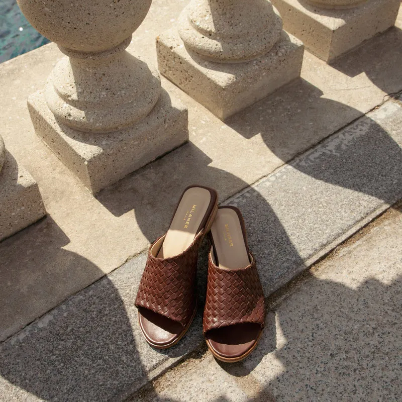 The Miranda Woven Sandal