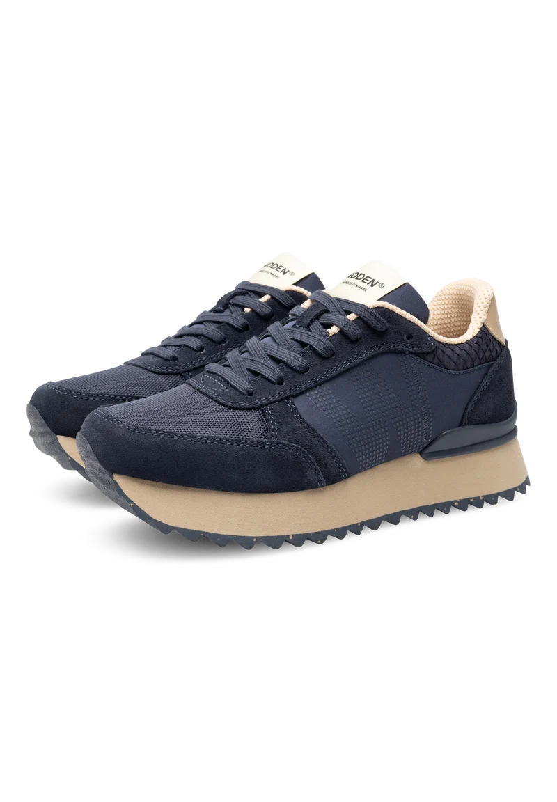 Ronja Plateau - Dark Navy Multi