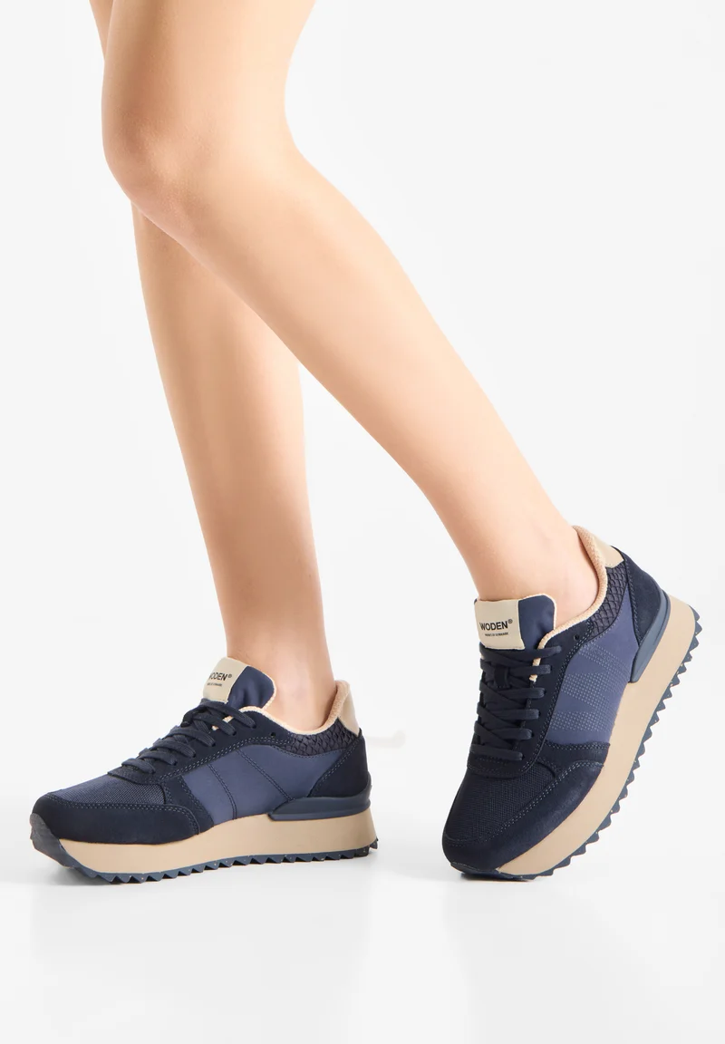 Ronja Plateau - Dark Navy Multi