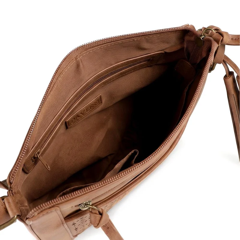 Adjustable Strap Daily Crossbody Bag - JEWN44000 / 330 169 - Cognac