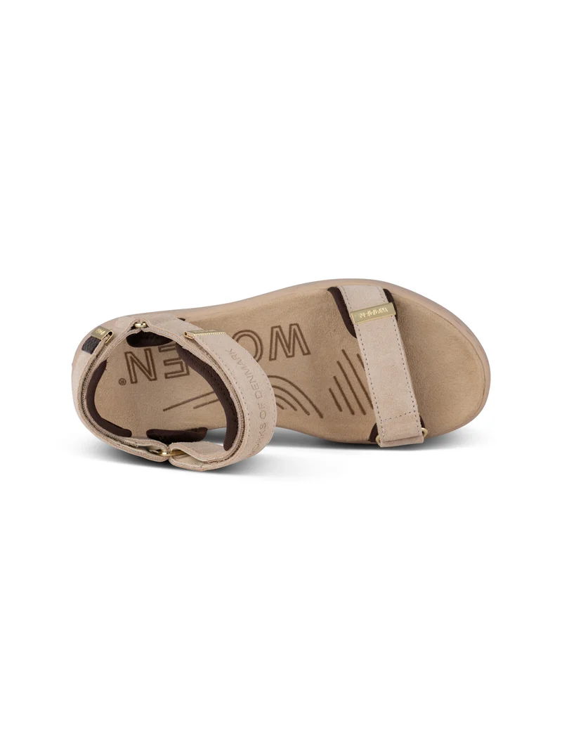 Line Suede - Coffee Cream