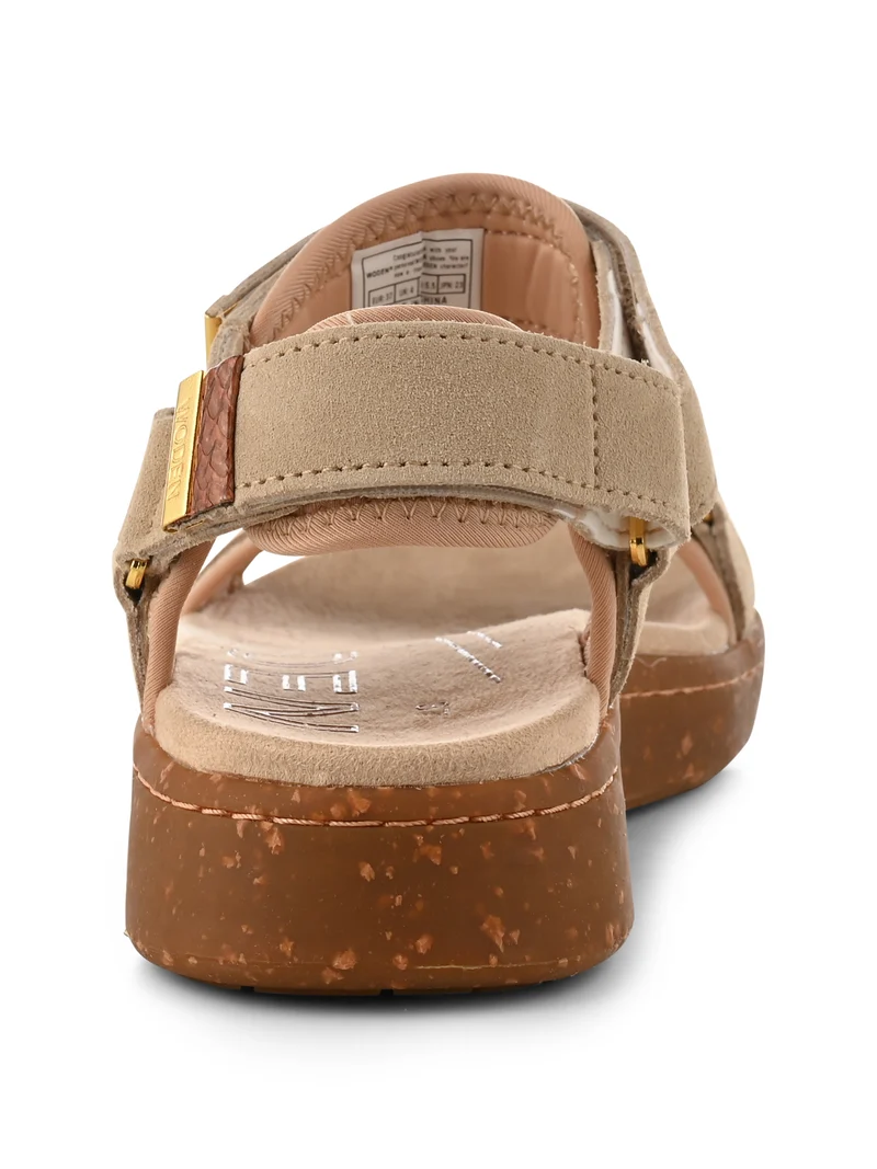 Line Suede - Beige