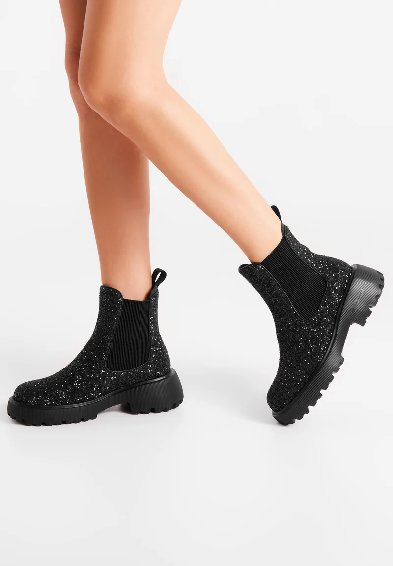 Aya Glitter - Black