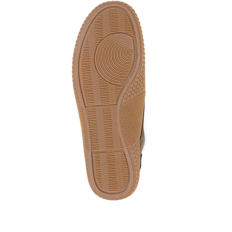 Casual Leather Lace-Up Shoes - META35010 / 322 980 - Green