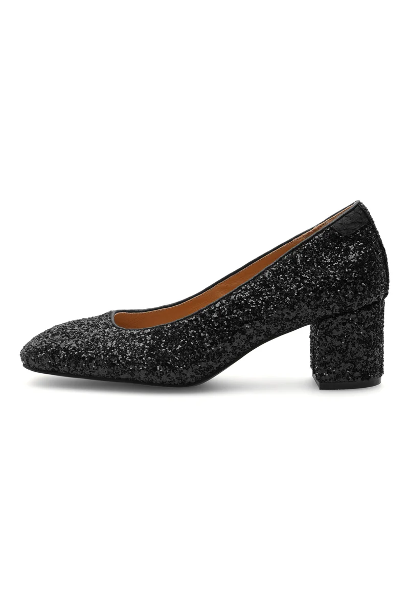 Marie Low Glitter - Black
