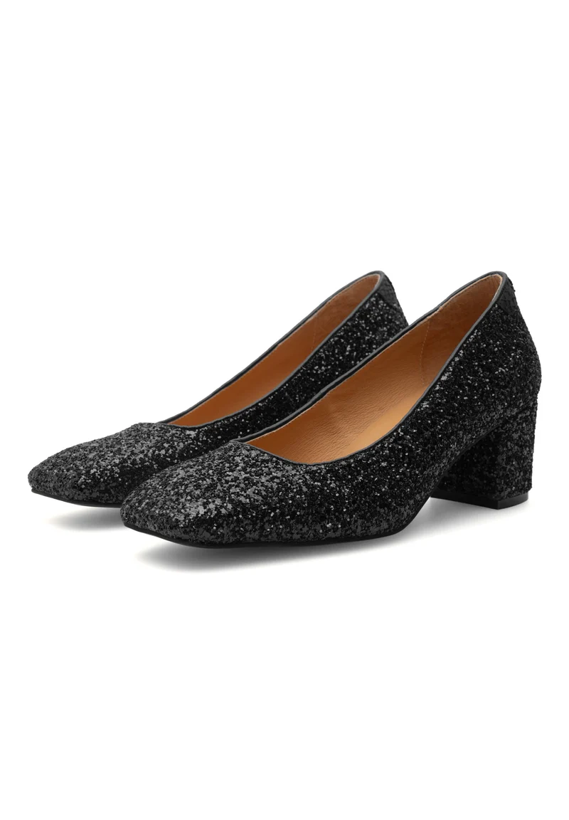 Marie Low Glitter - Black