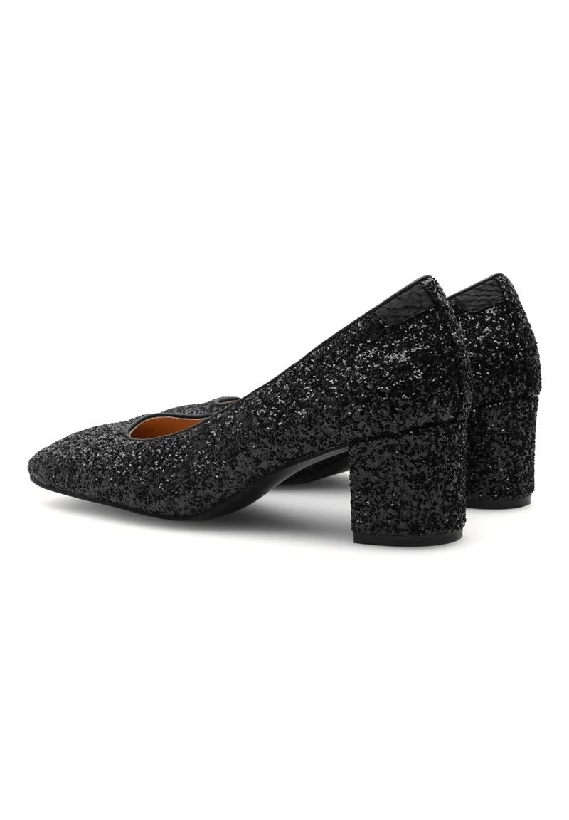 Marie Low Glitter - Black