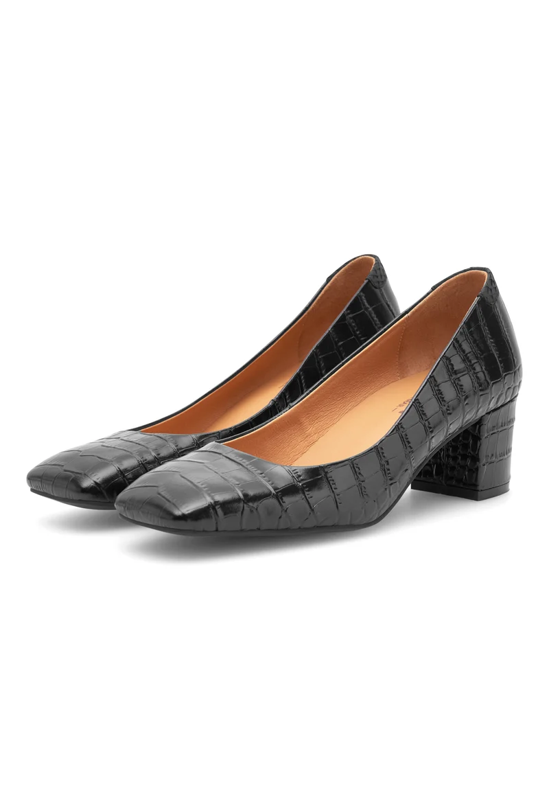 Marie Low Croco - Black
