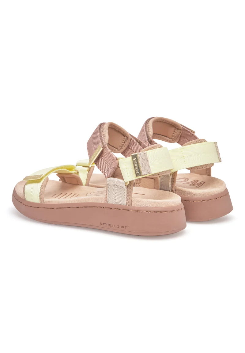 Line Tricolor - Taupe Multi