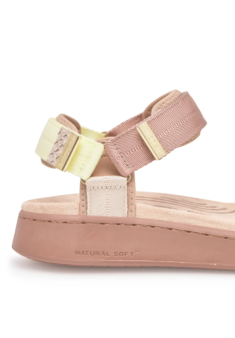 Line Tricolor - Taupe Multi