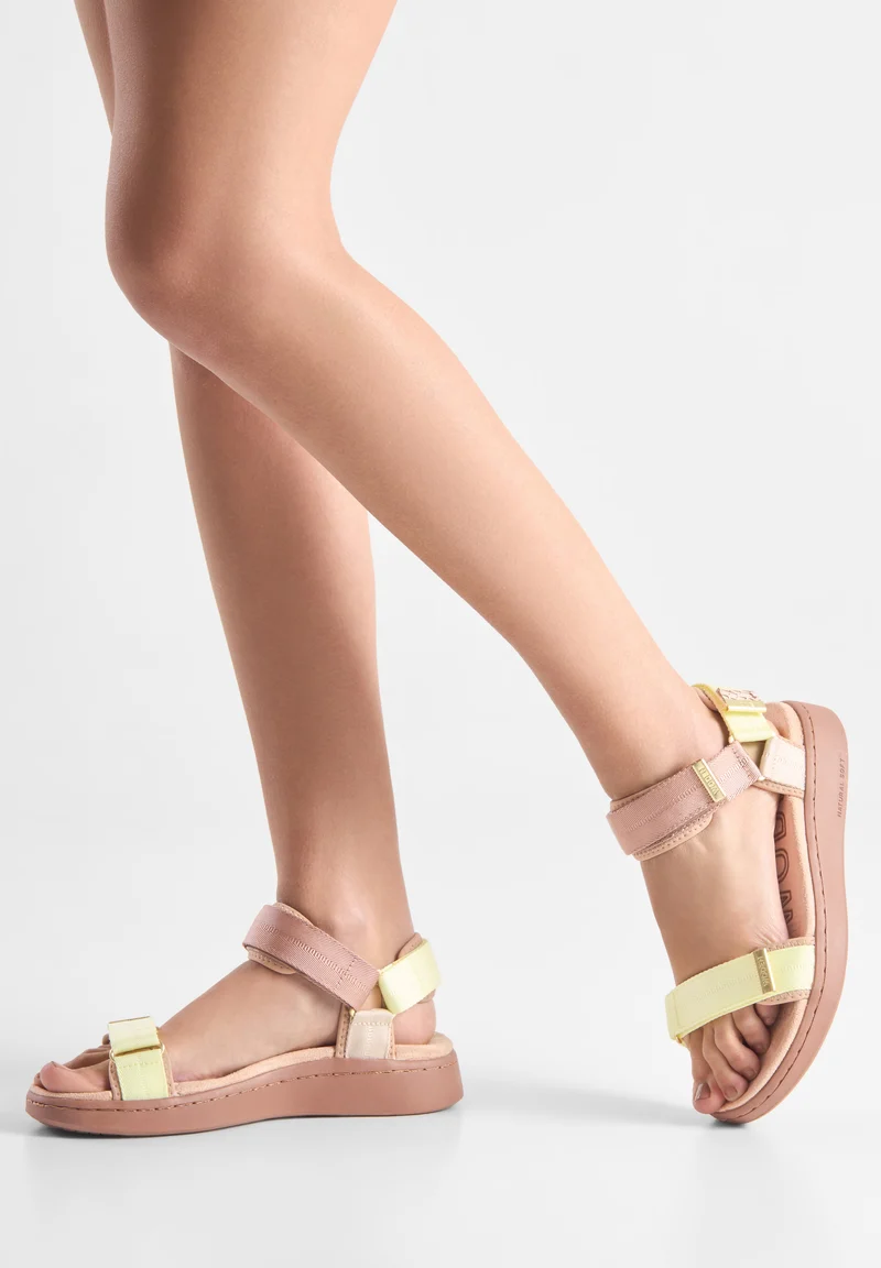 Line Tricolor - Taupe Multi