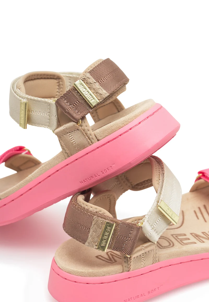 Line Tricolor - Raspberry Multi