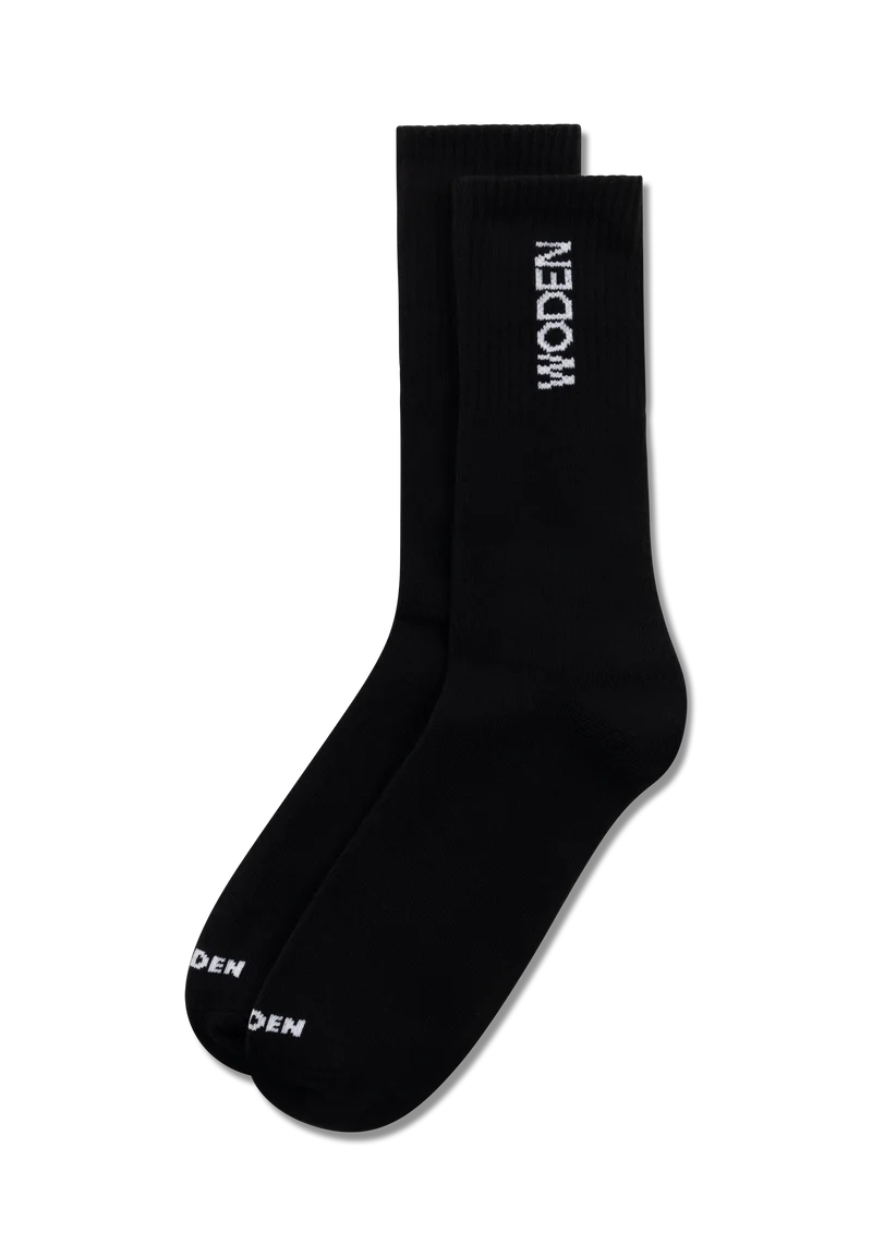 WODEN Sock - Black/White