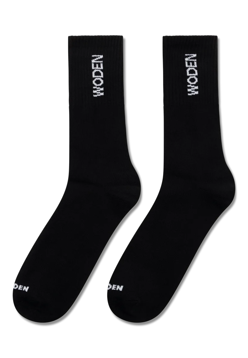WODEN Sock - Black/White
