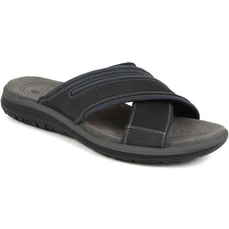 Slip-On Leather Mule Sandals - DDIN39019 / 325 426