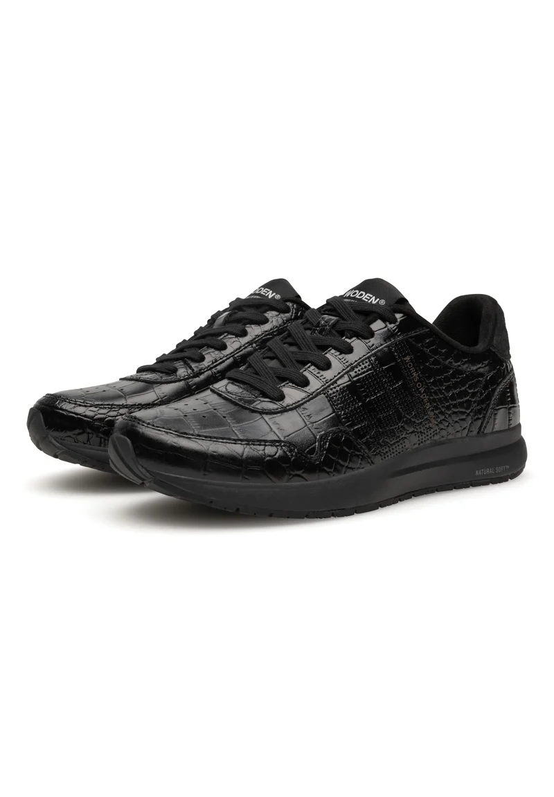 Nora Natural Soft Croco - Black