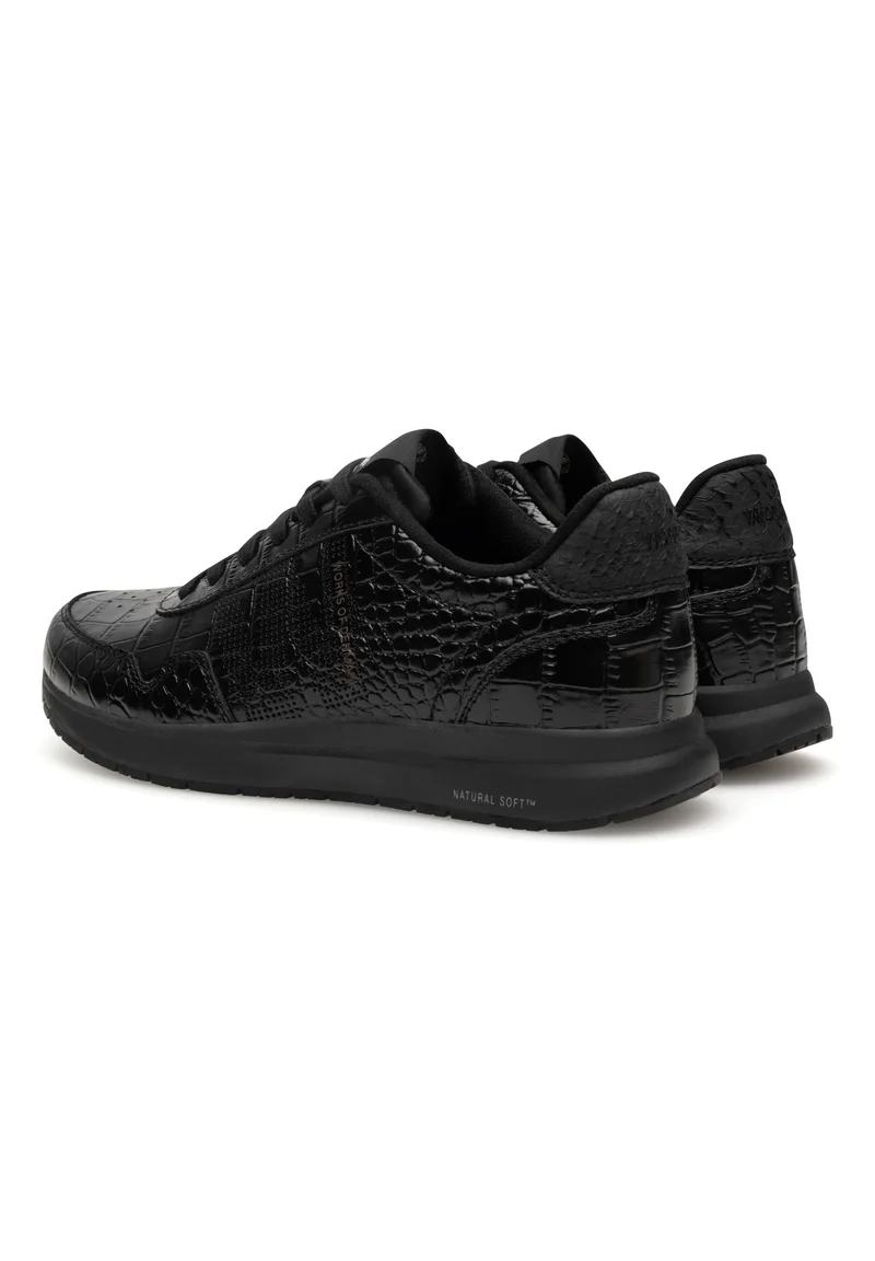 Nora Natural Soft Croco - Black