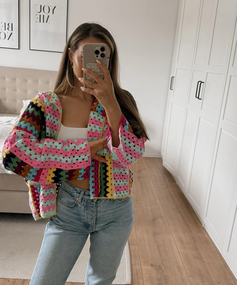Strickjacke Kyra Bunt