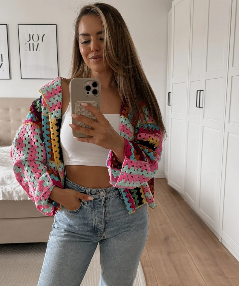 Strickjacke Kyra Bunt