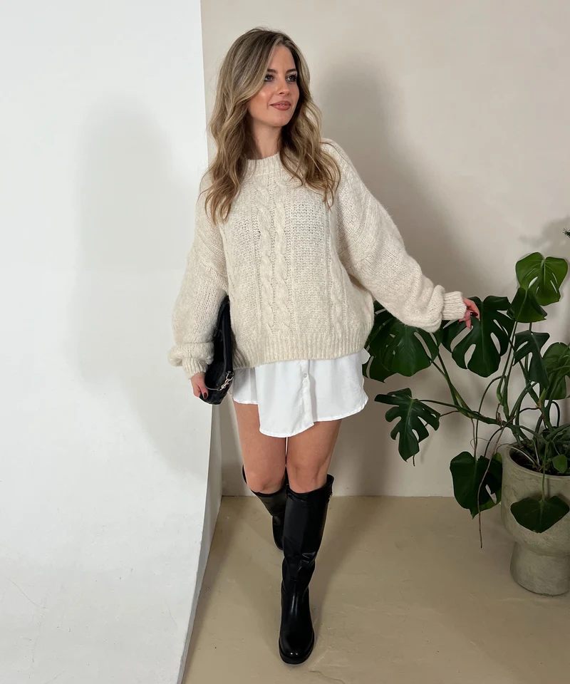 Pullover Leona Beige