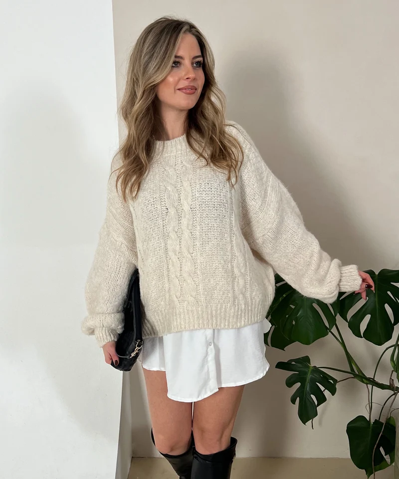 Pullover Leona Beige