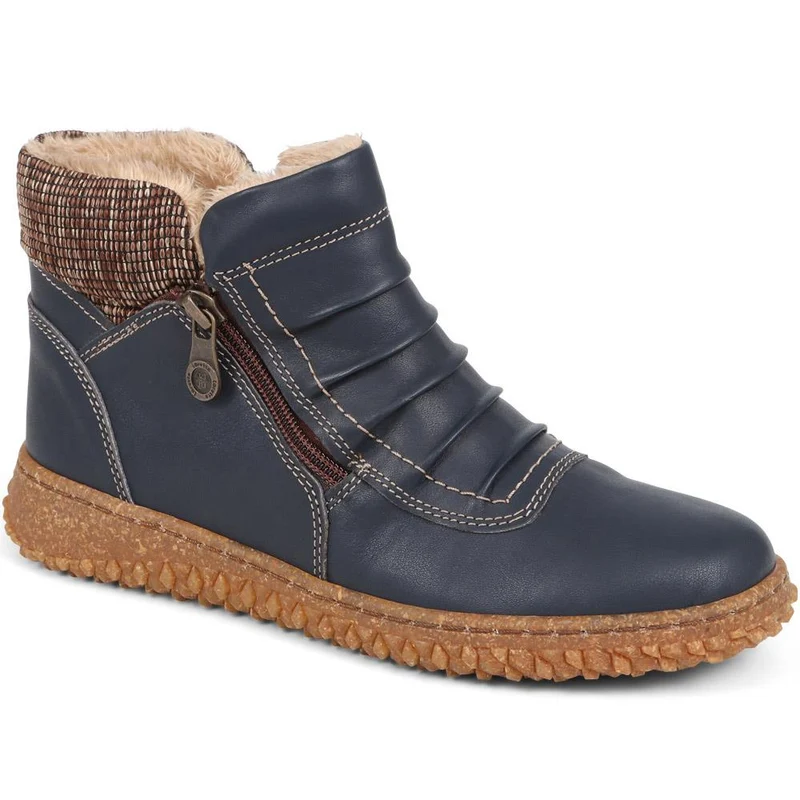 Loretta Zip-Up Boots - HAK38015 / 324 224
