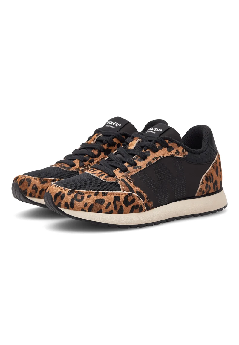 Ronja Cowhair - Leopard/Black