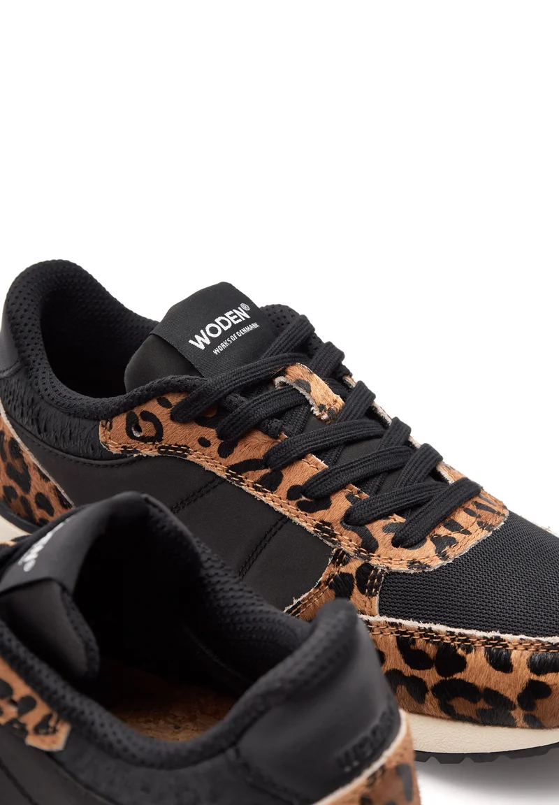 Ronja Cowhair - Leopard/Black