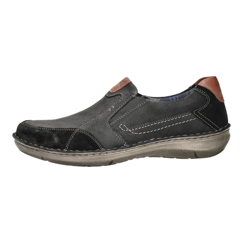 Josef Seibel Slipper/Kletthalbschuh mit Mehrweite Freizeit (sportlicher Boden) New Anvers 01