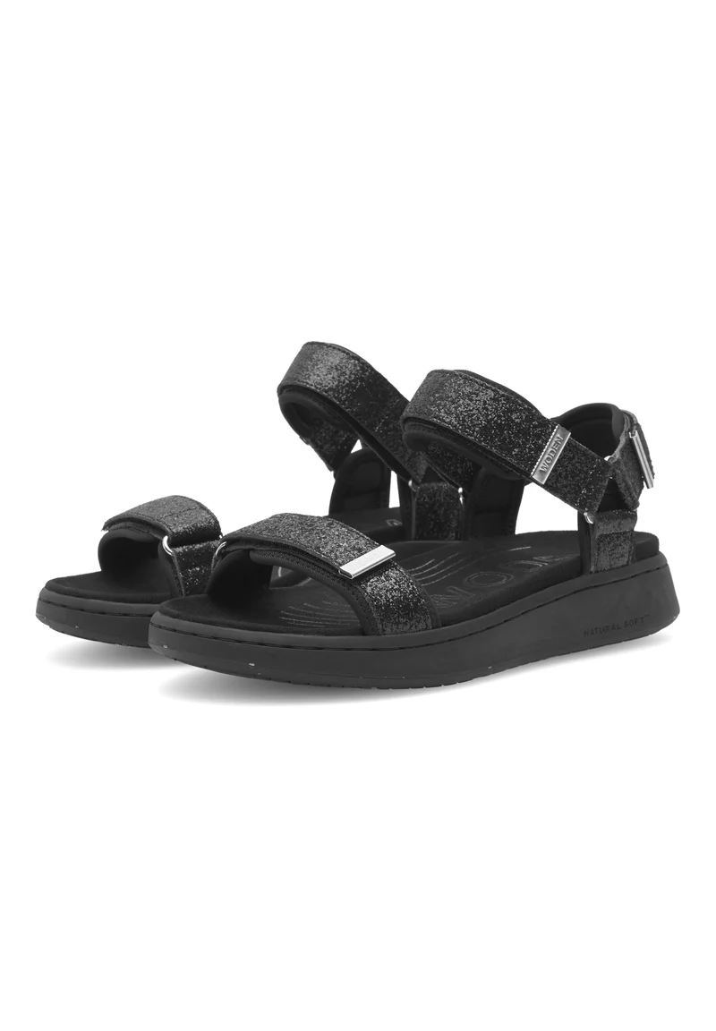 Line Glitter - Black
