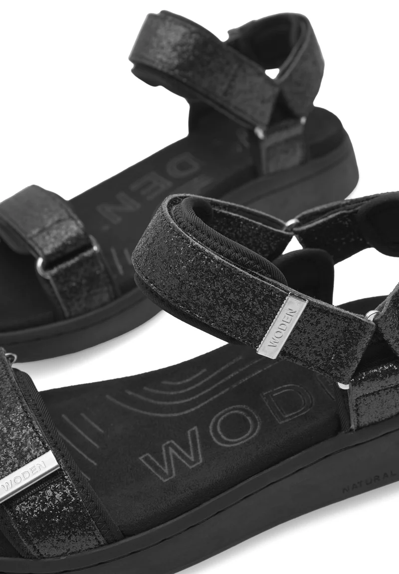 Line Glitter - Black