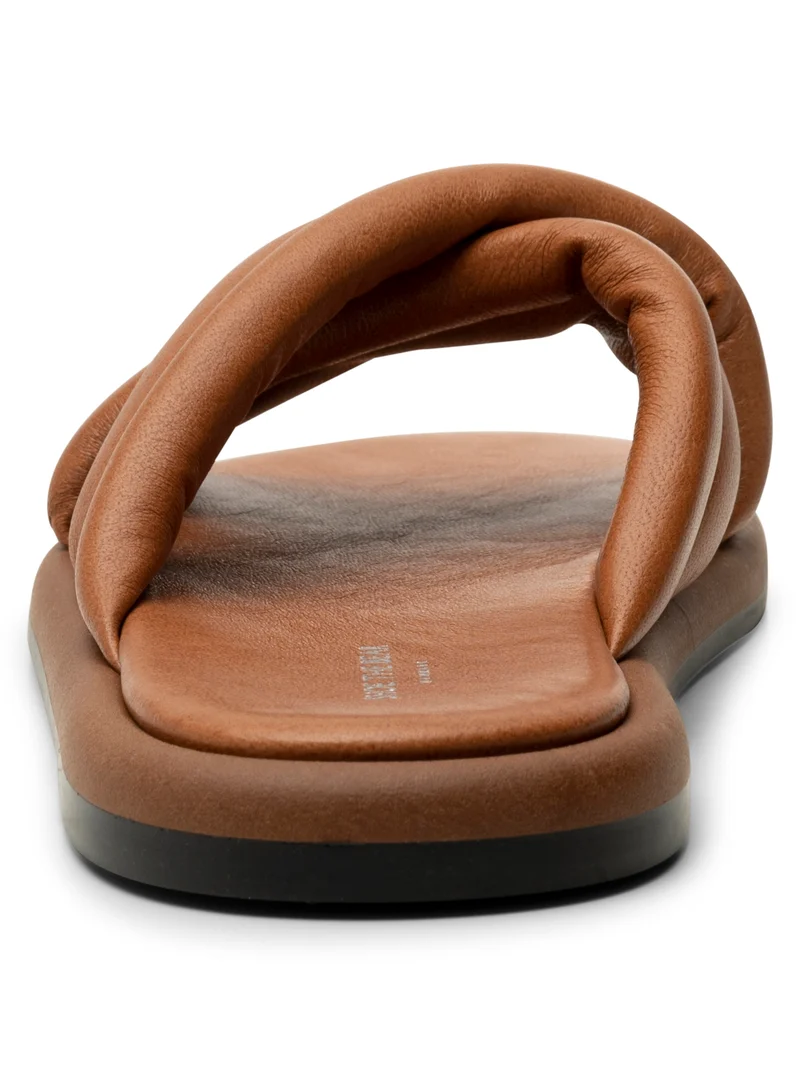 Lotta Cross Mule - Tan