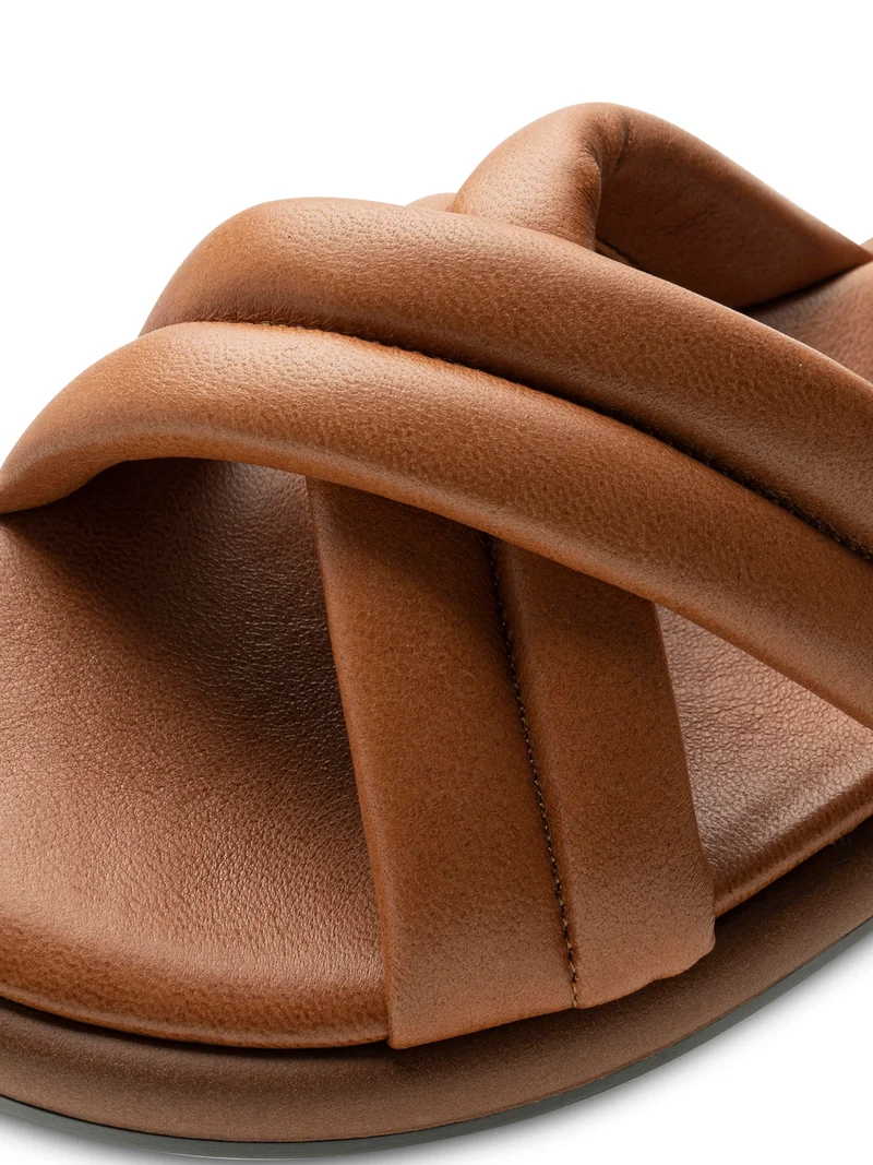 Lotta Cross Mule - Tan