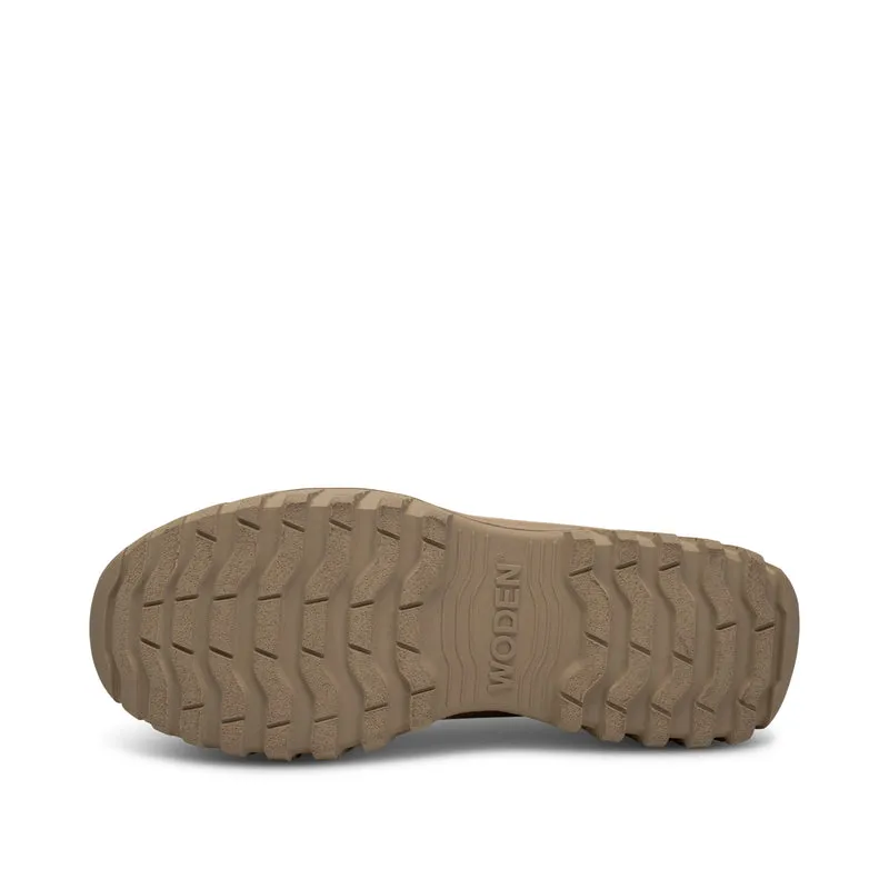 Iris Track Leather Suede - Ballerina/Silver Mink