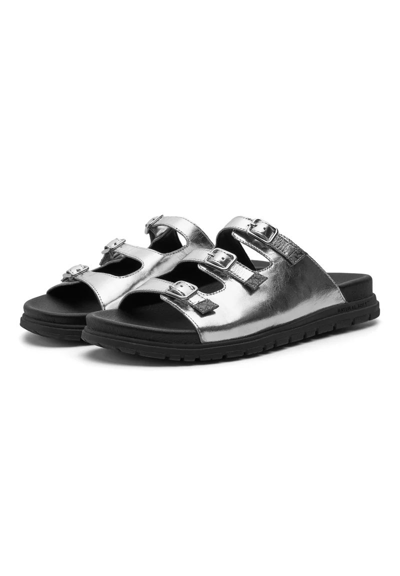 Ellen Metallic - Black/Silver