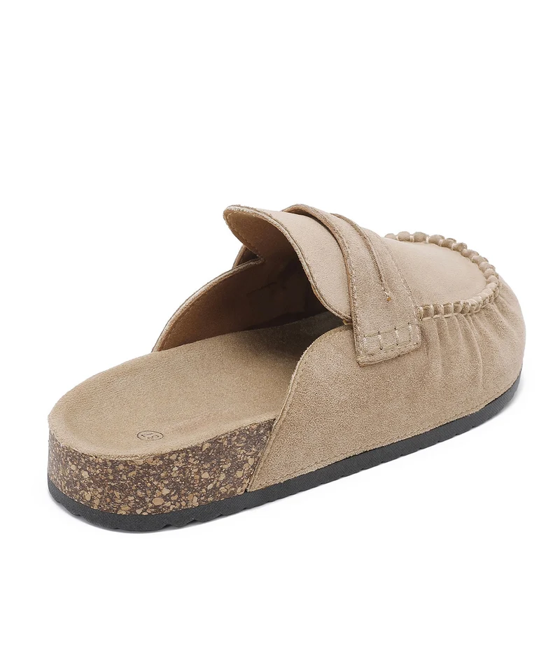 Mules Lumi Beige