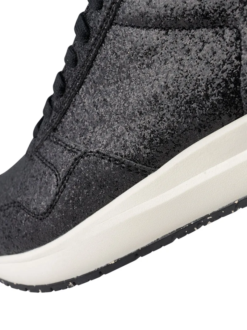 Nicoline Glitter - Black