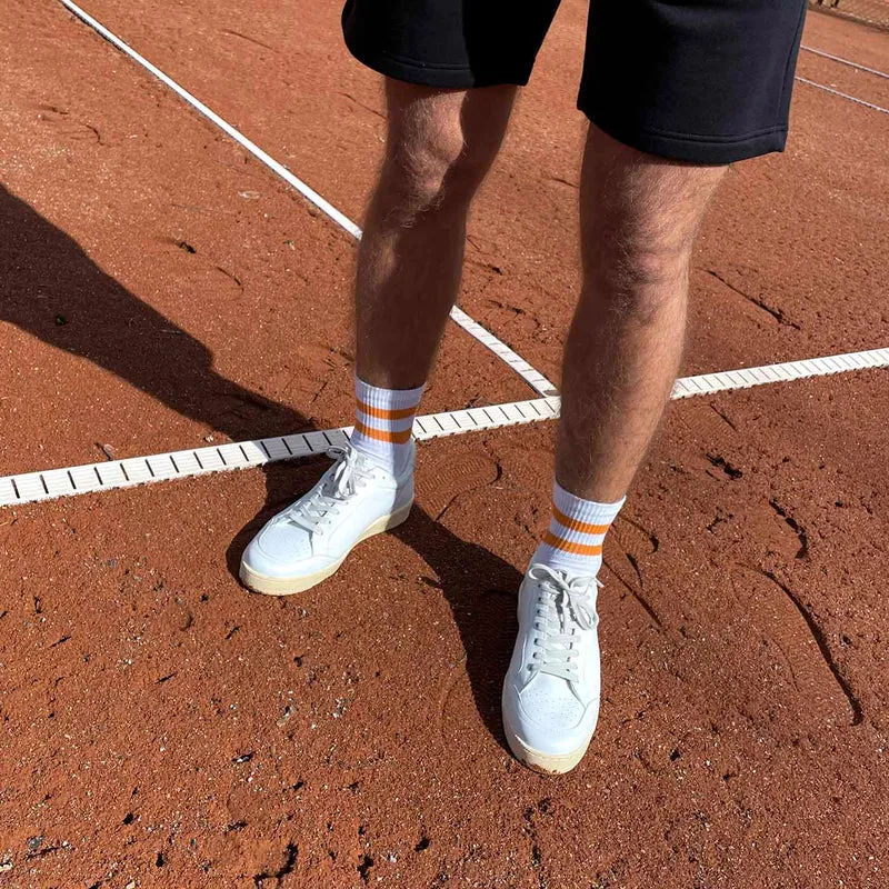 Babtiste sneaker leather - WHITE / WHITE