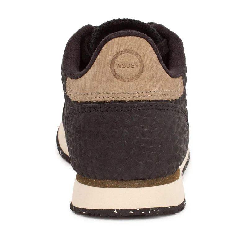 Ydun Stamped Leather - Black