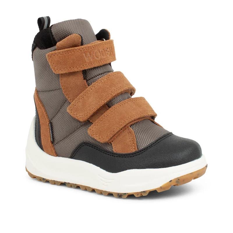 Adrian Boot Kids - Brown/Grey