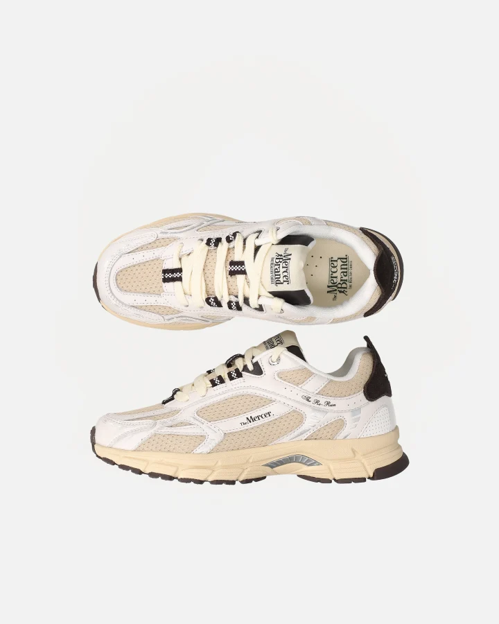 The Re-Run Vintage | White/ Brown