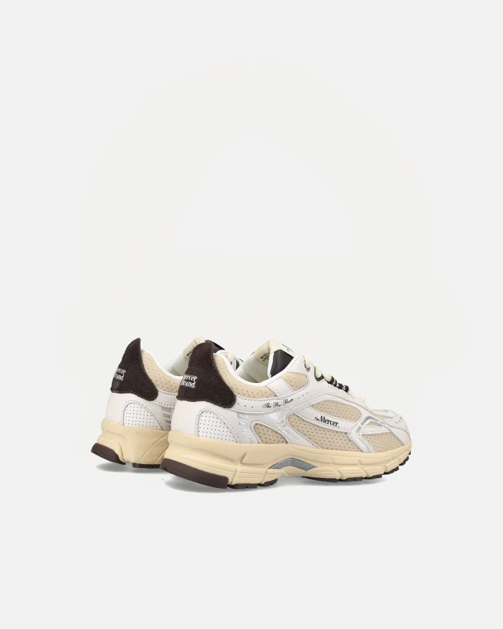 The Re-Run Vintage | White/ Brown